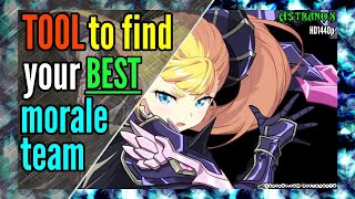 Epic Seven BEST TEAM MORALE OPTIMIZER TOOL (Labyrinth Raid) Epic 7 Camping Simulator Camp Calculator