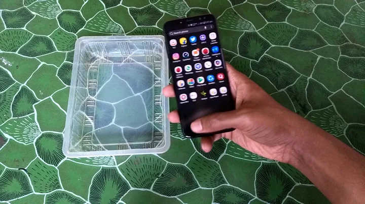Samsung Galaxy S8 Waterproof Test