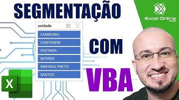 ✅VBA - Segmentação de Dados AUTOMÁTICA no Excel