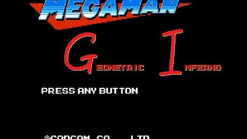 Megaman Geometric Inferno (MMGI) level pack full game playthrough - 洛克人製作大師 Mega Man Maker