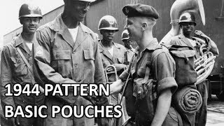British 1944 Pattern Basic/Ammunition Pouches