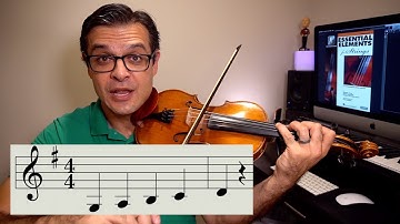 This Old Man Violin Play Along. The G scale p.26-27 Essential Elements for Strings I Free!
