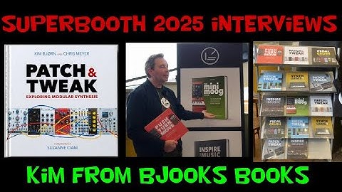 Superbooth 2025 Bjooks Books Interview