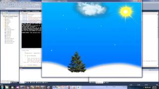 OpenGl Snow Simulation screenshot 2