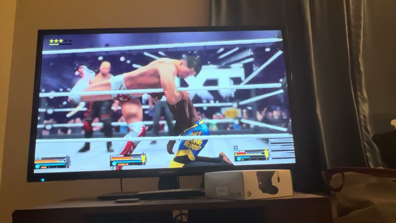 Miz VS Sikoa VS Evans (Elimination Chamber Qualifiers Part V)-Wwe 2k25