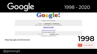 Evolución de Google 1998-2020 - Linea de Tiempo del buscador mas usado del planeta.⌨️
