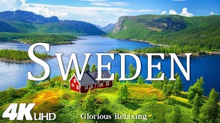 Sweden 4K  Scenic Relaxation Film with Peaceful Relaxing Music and Nature  4K Video Ultra HD