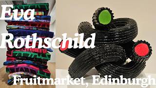 Irish Sculptor Eva Rothschild shows NEW works in Edinburgh!