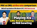 Pak vs eng which team has faster batters  will english batters be a big challenge for pak bowlers