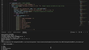 Tarea 1. Curso Python Aract. Calculadora. Sandra Rocha
