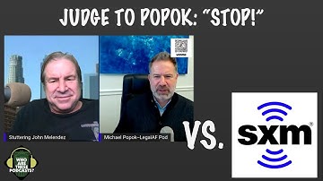 Popok in ACTION! - Stuttering John vs. SiriusXM Lawsuit Update (with Bryan Johnson)