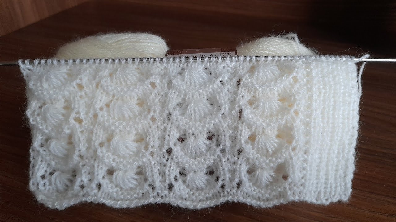 İstiridye örgü yelek, hırka modeli örüyoruz.