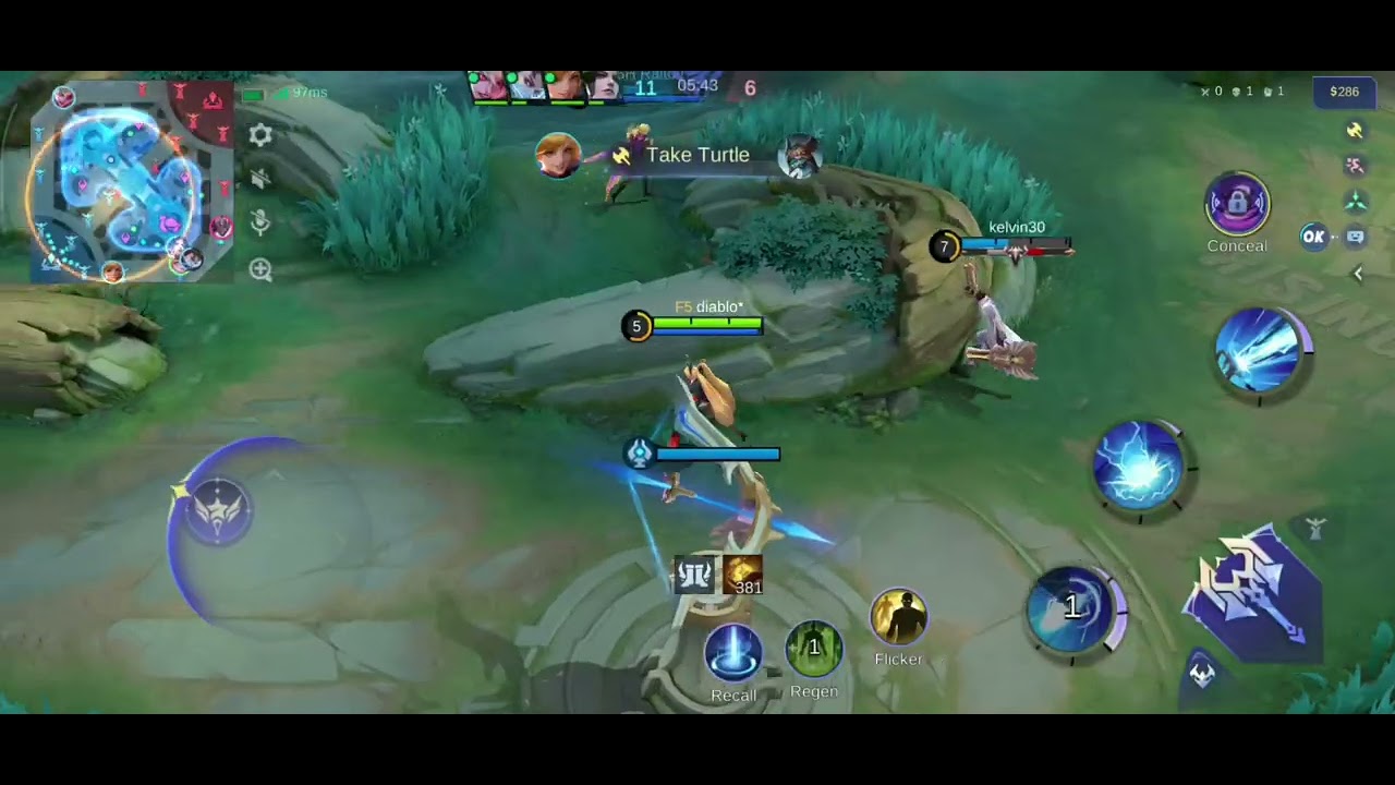 Layla tank on mcl 😂 gameplay 