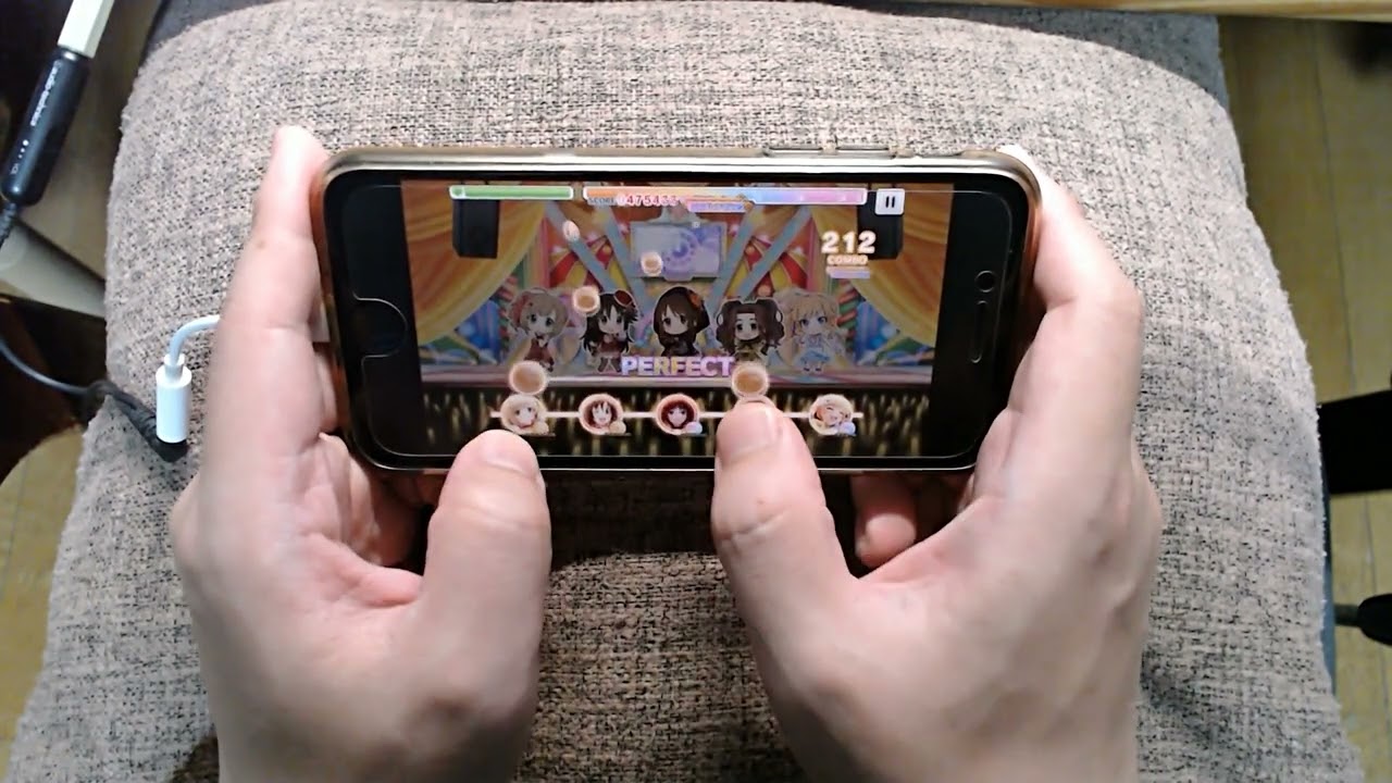 デレステ Master 手元 親指 フルコン ソウソウ Youtube