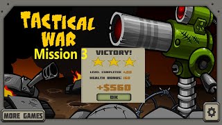 Misson 3 Playthrough | Tactical War Tower Defence Game | 3 Stars Gameplay screenshot 5
