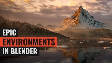Master 3D Environments in Blender - Course Teaser