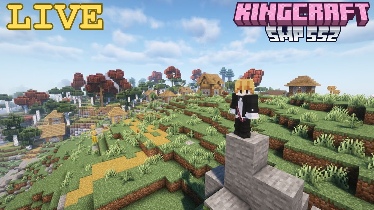 Live Minecraft KingCraftSMP SS2 : ตีมังกรงับ - YouTube