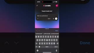 lovable makes this shi too easy ✌️😭 #code #ai #aiwebsite #lovablepartner