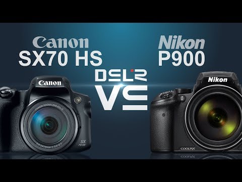 Canon PowerShot SX70 HS vs Nikon CoolPix P900