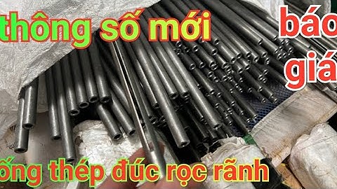 Ống thép đúc rọc rãnh làm nỏ bắn bi sắt và slingshot