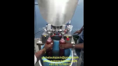 Semi Automatic Juice Filling Machine