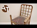 I saved this rare chair from bonfire / chair restoration
