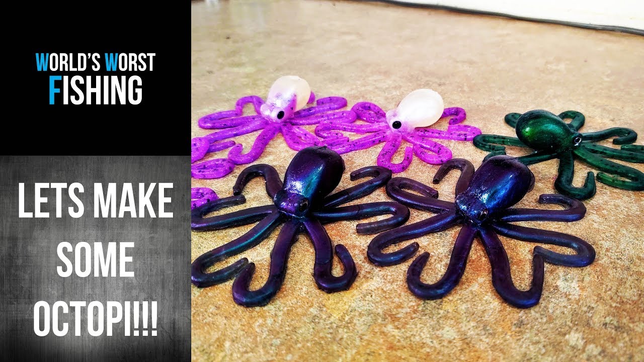 The Marling Baits OCTOPUS Bait Came To Florida! Pouring An Octopus Soft