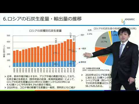 世界の石炭需給とロシアから日本への輸出見通し