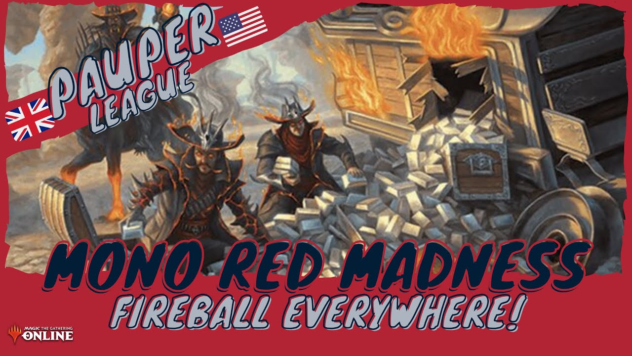 Going wild with Mono Red Madness | Pauper MTG