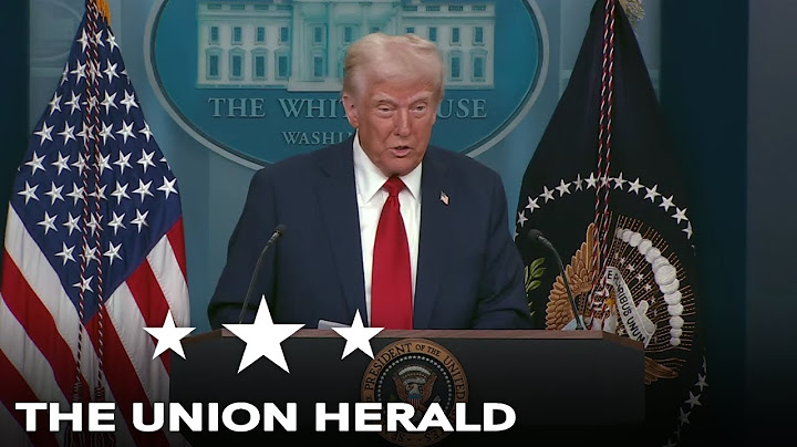 President Trump Holds a Press Conference on the Washington D.C. Plane Crash