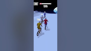Bike Rush On Moon - GamePlay - Walkthrough - Gamerboyz | #shorts