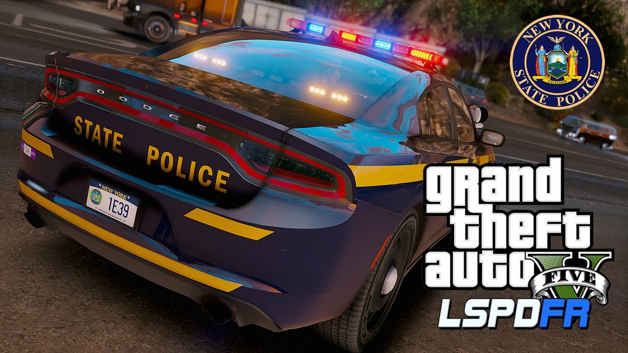 GTA 5 LSPDFR #33 - New York State Police NYSP | LSPDFR Police Mod State