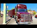 Insane V8 Open Pipe Sound! Scania T Driving from Amsterdam to Duisburg | #ets2 1.58