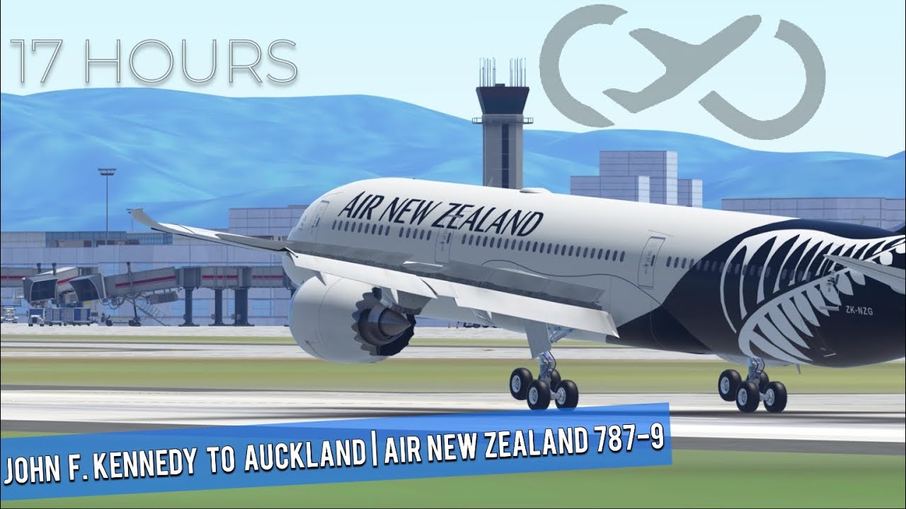 ULTRA LONG Infinite flight 22.7 John F. Kennedy (JFK) to Auckland