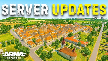 Your latest Modded Server Updates on Arma Reforger | Nov 8th