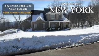 Rent to Own - Monroe NY. Rent $2740/mo. Asking Price: $628K
