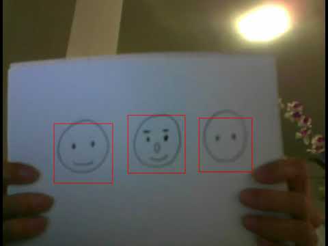 face tracking  顔認識追従　プログラムの紹介