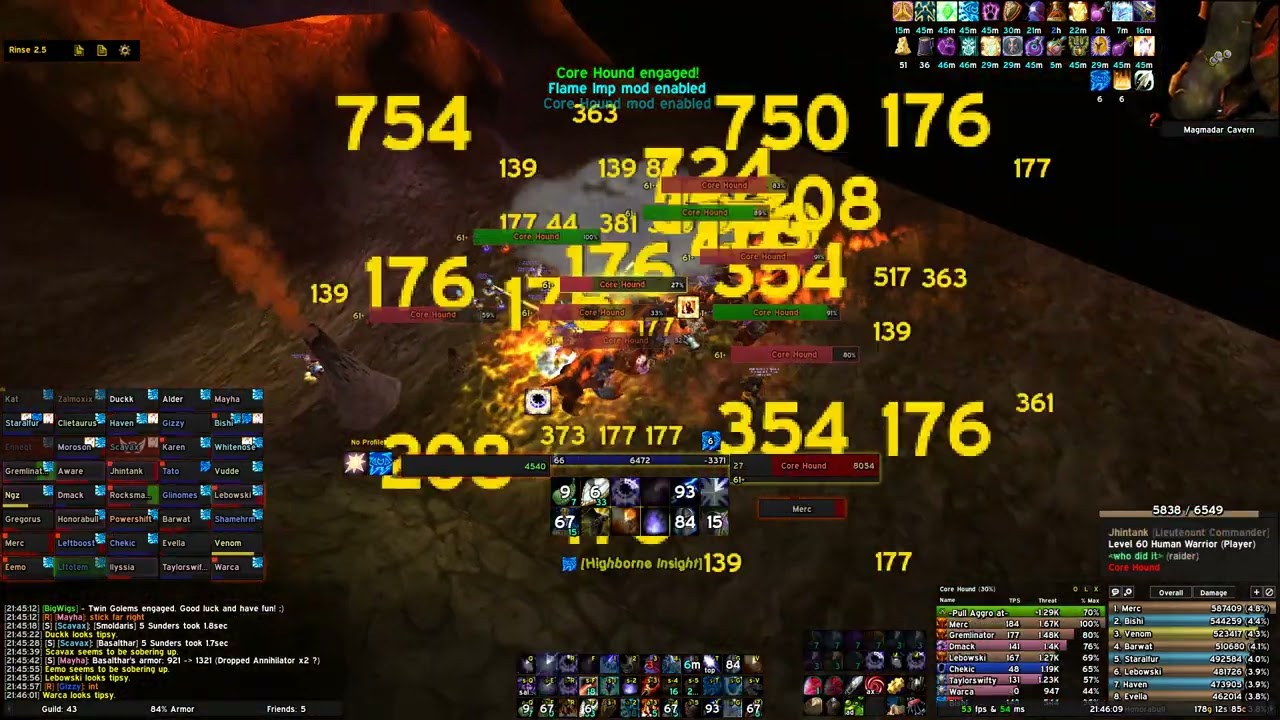 TurtleWoW | who did it | Ambershire Molten Core 24:21 (Server Fastest)