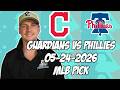 Cleveland Guardians vs Philadelphia Phillies 5/24/26 MLB Pick & Prediction | MLB Betting Tips