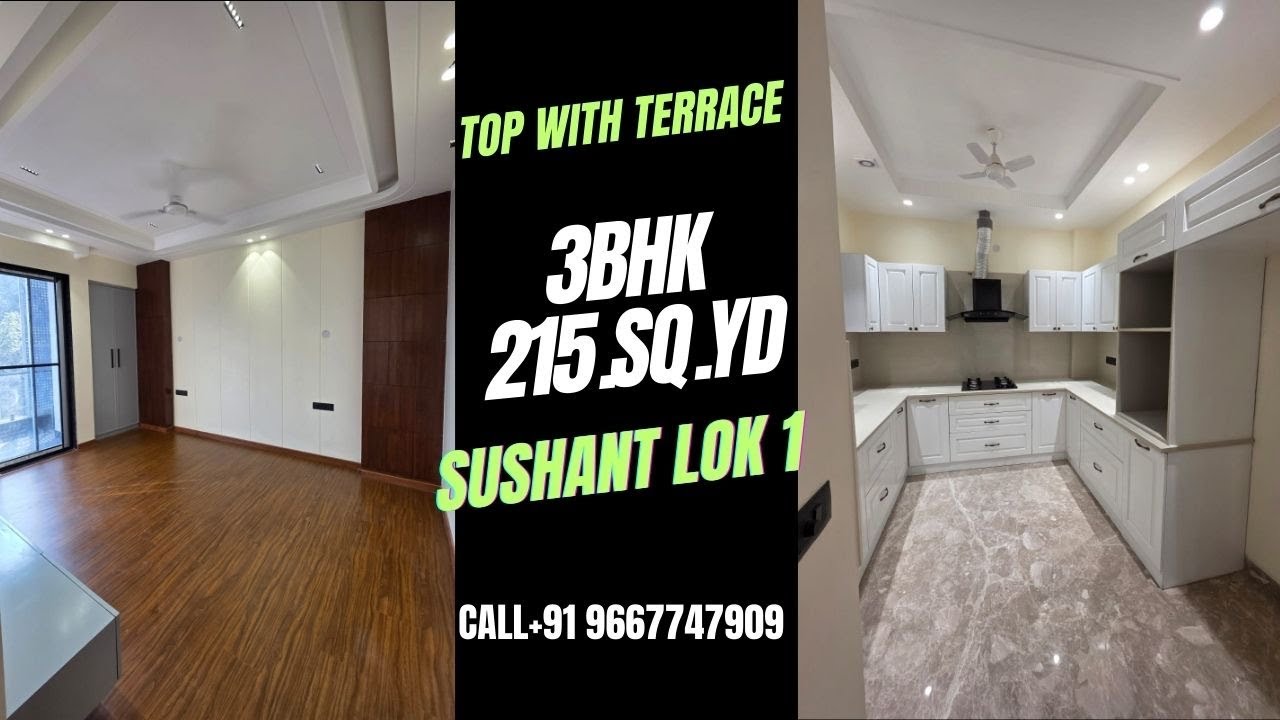 Wake Up to Green Views | Stunning Park Facing 3BHK Builder Floor