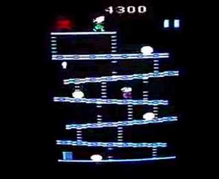 Donkey Kong - Atari 2600 - Funky Barrel Glitch