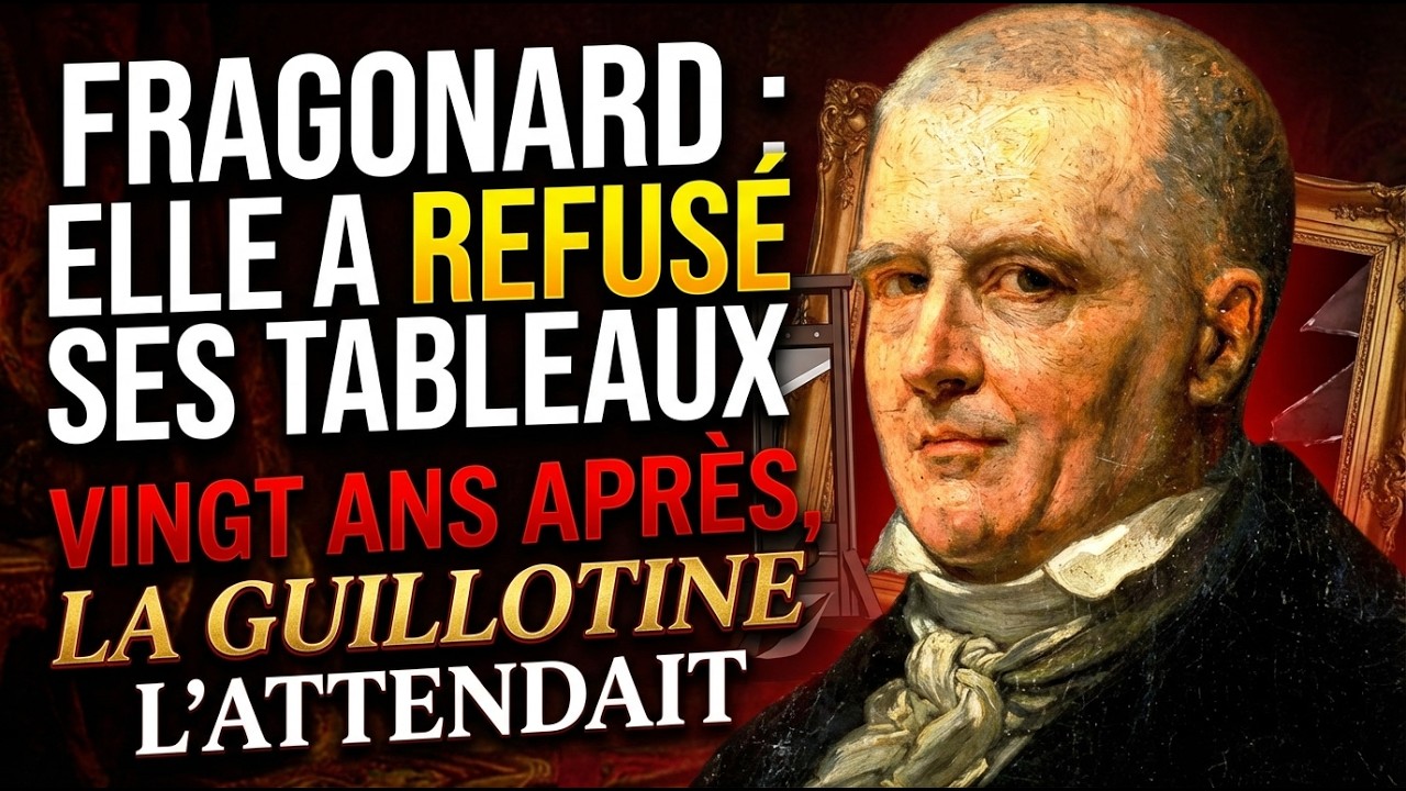 FRAGONARD : ELLE A REFUSÉ SES TABLEAUX — VINGT ANS APRÈS, LA GUILLOTINE L'ATTENDAIT