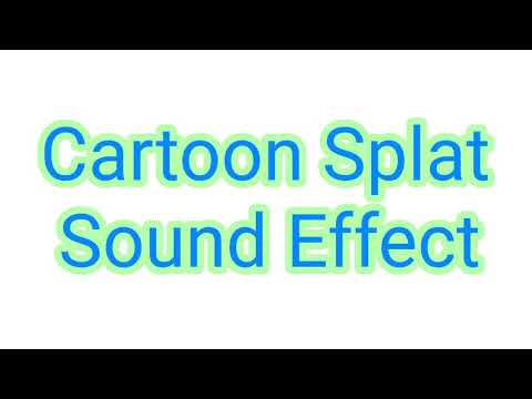 Cartoon Splat Sound Effects