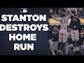 Giancarlo Stanton DEMOLISHES this baseball 472 feet! (4th straight game with a home run!)