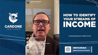 How to Identify Your Streams of Income - IG Live with Brandon Dawson, July 17 2019