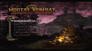 Mortal Kombat Shaolin Monks Menu Music With CampFire and River Ambience