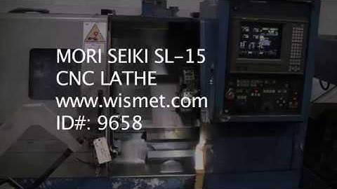 MORI SEIKI SL 15 CNC LATHE