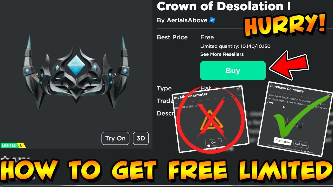 CapCut_how to get free limited items in roblox