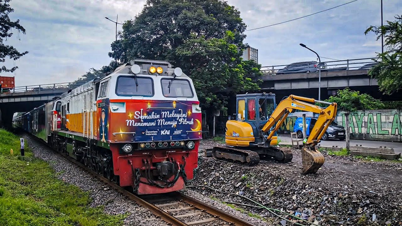 PROGRES PEMERATAAN TAHAP AWAL JALUR GANDA SEPANJANG - WONOKROMO SUDAH DIMULAI