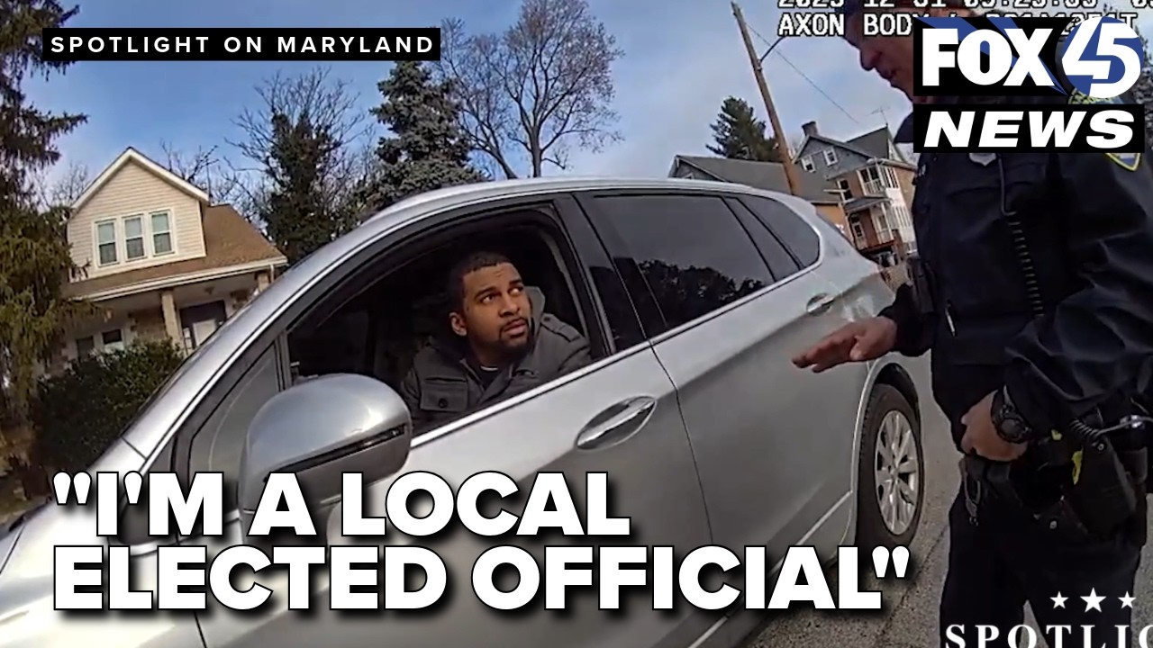 SPOTLIGHT ON MARYLAND: Bodycam shows clash between Baltimore police and lawmaker